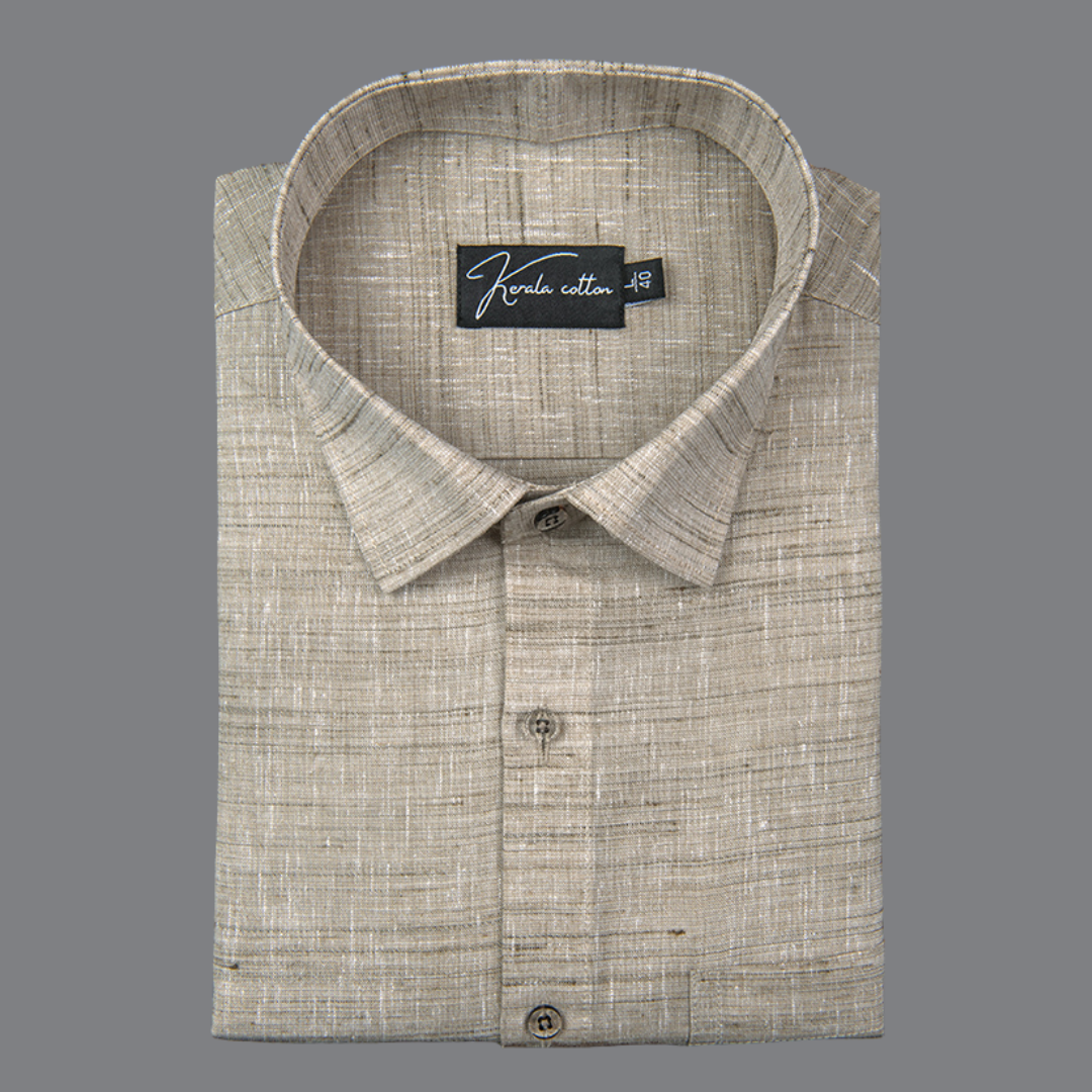 Swadeshi Khadi Fone with Gray Shade Shirts for Men