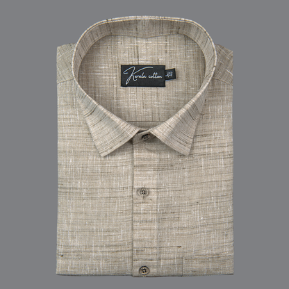 Swadeshi Khadi Fone with Gray Shade Shirts for Men