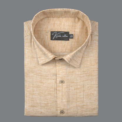 Mofatlal Khadi Golden Fone Checks Shirts for Men