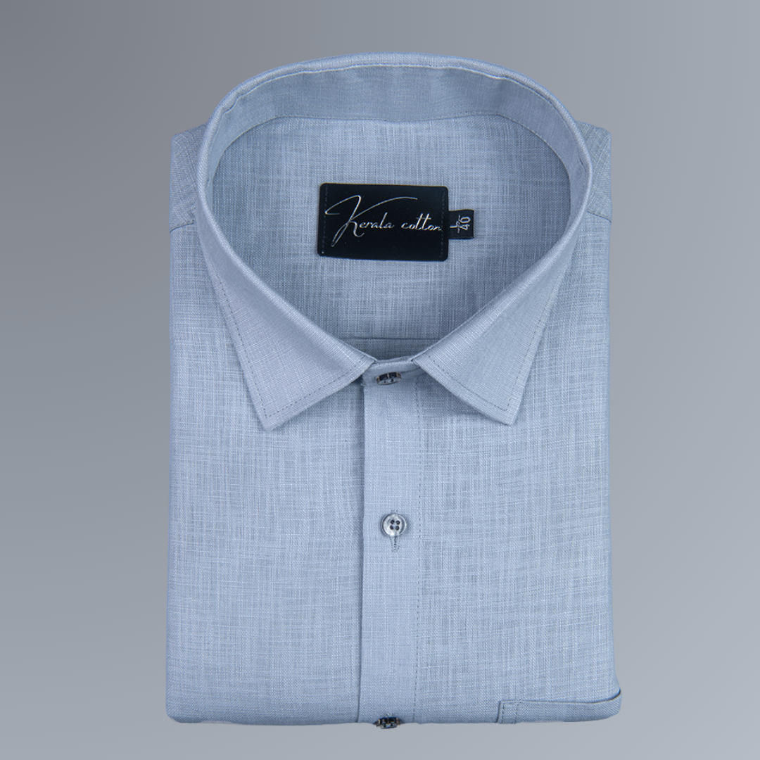 Bristol Linen Light Blue Colour Shirts For Men