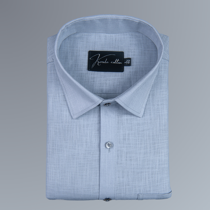 Bristol Linen Light Blue Colour Shirts For Men
