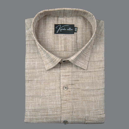 Swadeshi Khadi Light Fone Colour Shirts for Men