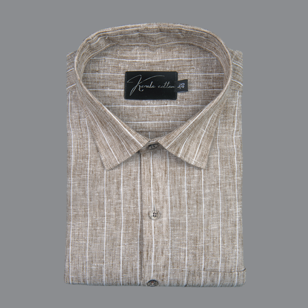 Euro Linen Fone with White Lining Shirts for Men