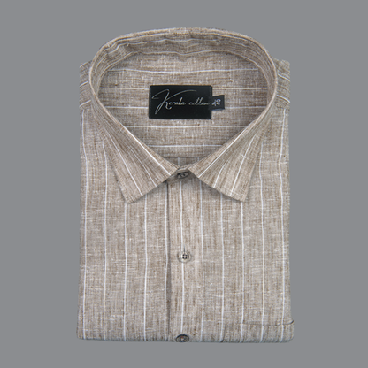 Euro Linen Fone with White Lining Shirts for Men