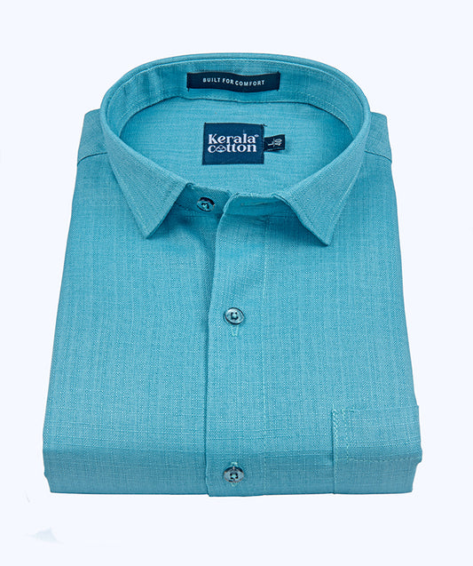Imported Linen Sky Blue Colour Shirts for Men