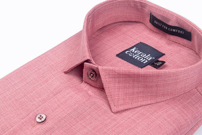 Imported Linen Pink Colour Shirts for Men