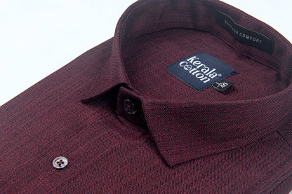 Imported Linen Marrun Colour Shirts for Men