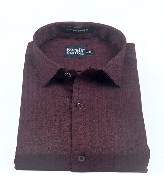 Imported Linen Marrun Colour Shirts for Men