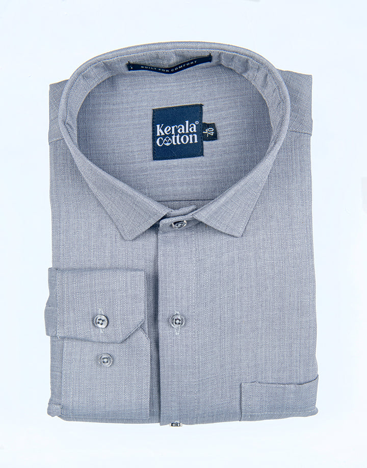 Imported Linen light Grey Colour Shirts for Men