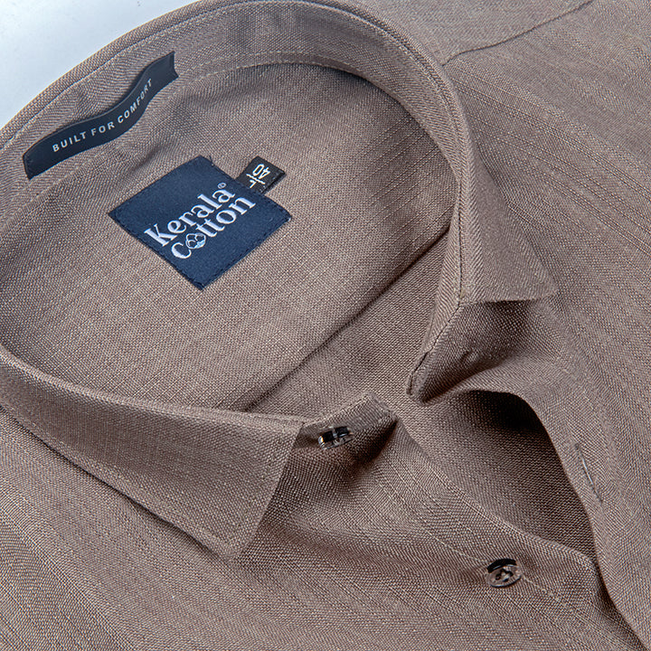Imported Linen Dark Fone Colour Shirts for Men