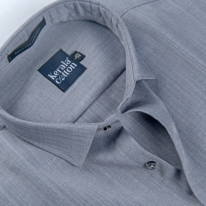 Imported Linen light Grey Colour Shirts for Men