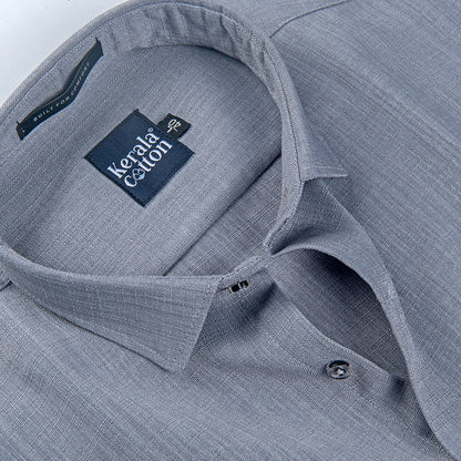 Imported Linen light Grey Colour Shirts for Men