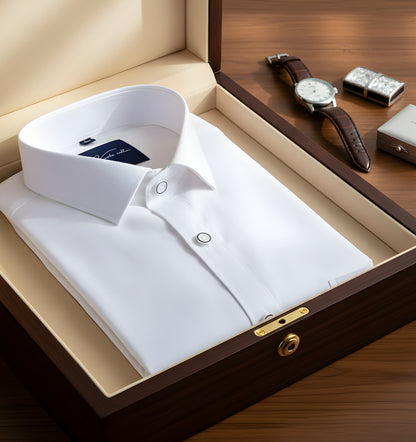 Linen Slub White Shirt For Men