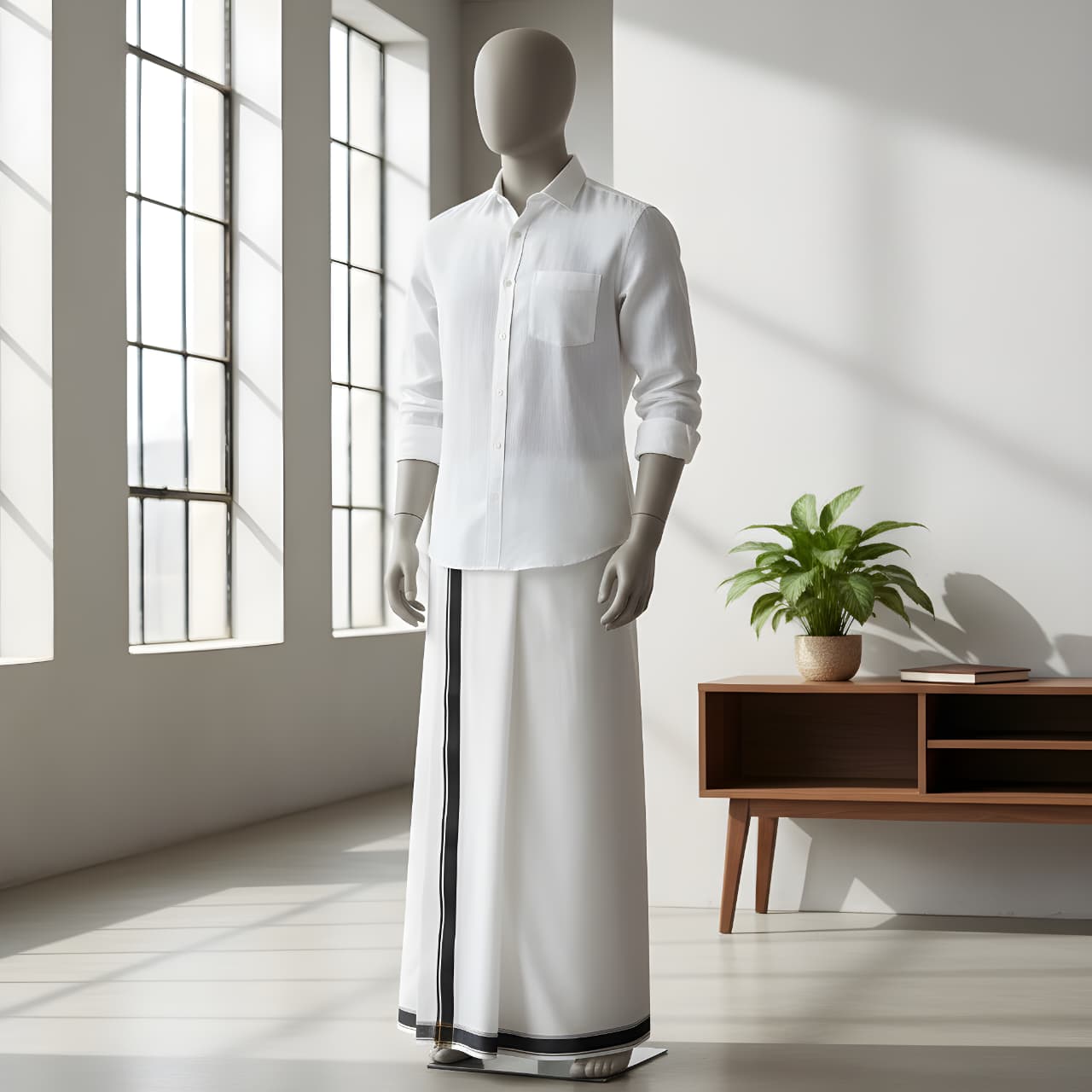 Cotton Special White Shirts For Men