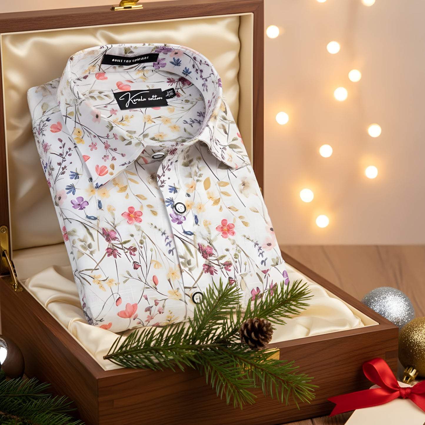 Italian Linen New Multi Mix Flower Print Shirts For Men