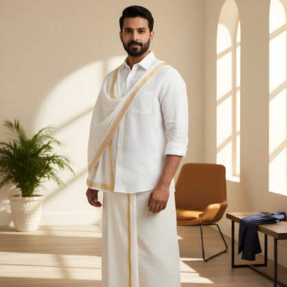 Cotton Special White Shirts For Men