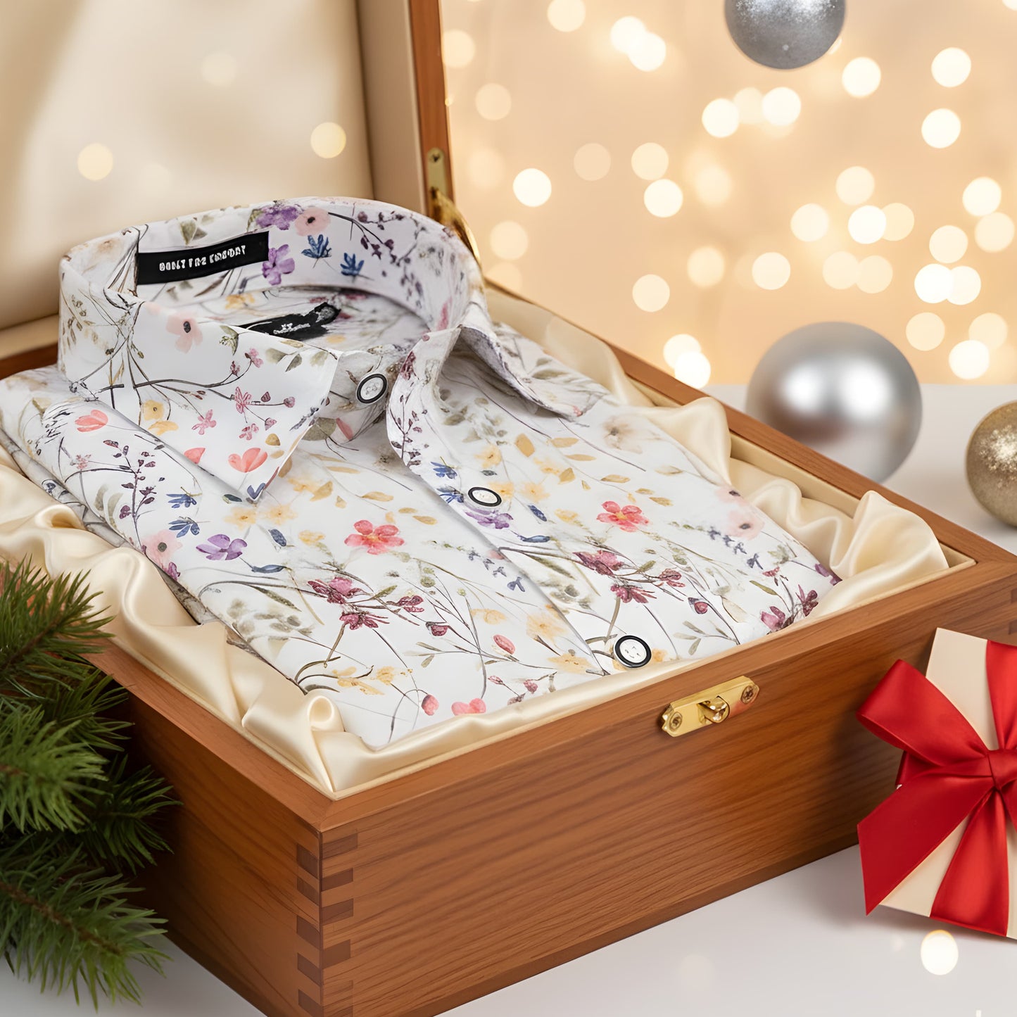 Italian Linen New Multi Mix Flower Print Shirts For Men