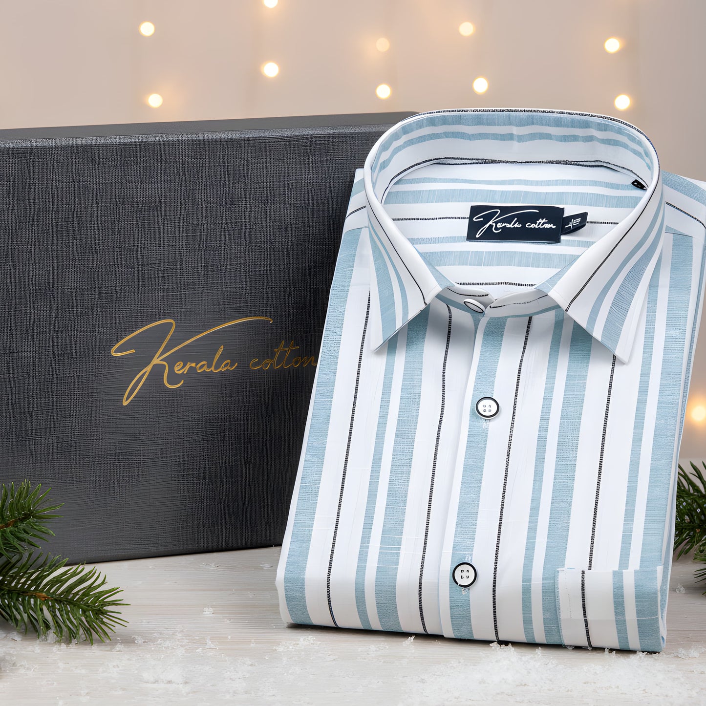 Oliver Linen White With Light Rama Linning Shirts for Men