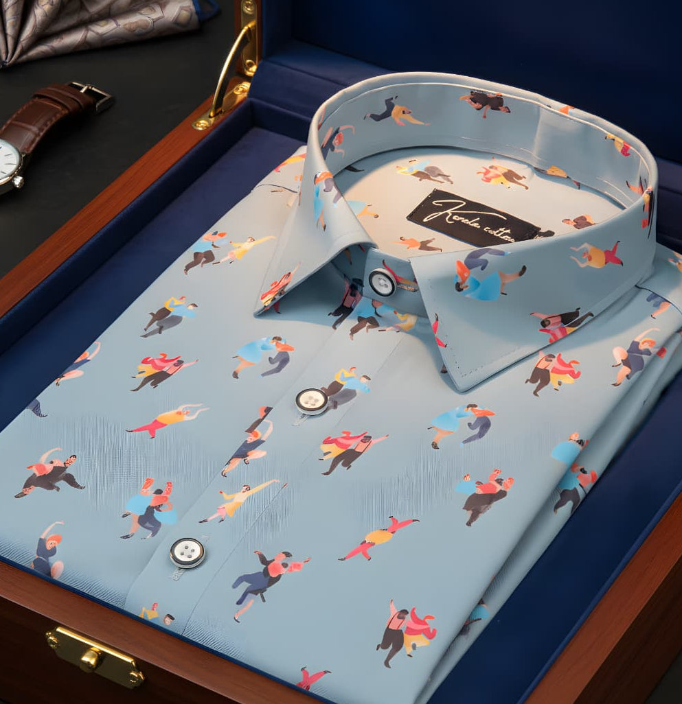Digital Rama with Couple Print Shirts for Men