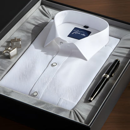 Linen Slub White Shirt For Men