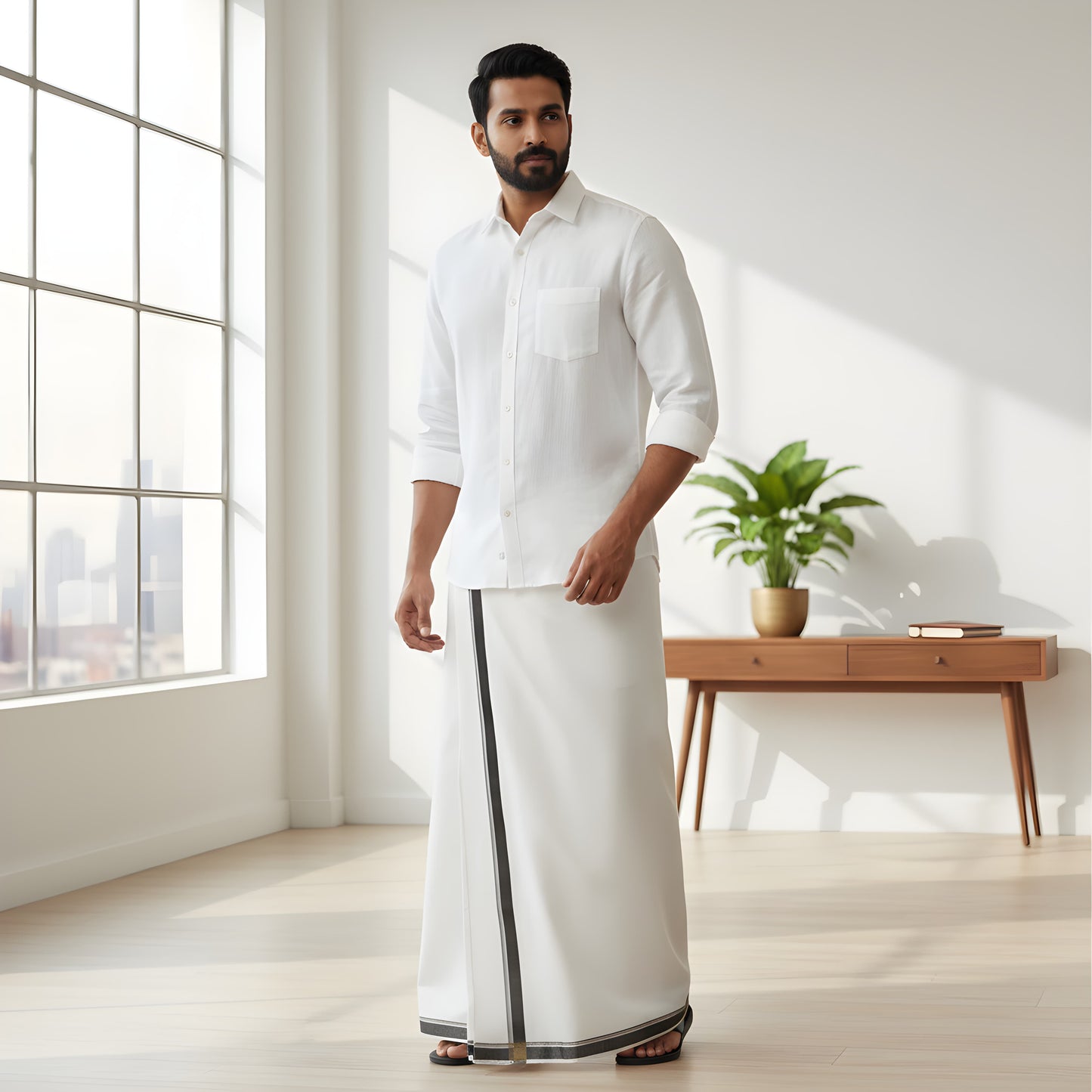 Cotton Special White Shirts For Men